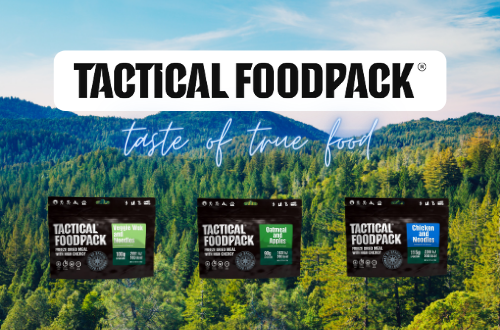 Envie d'une ration avec le goût d'un repas fait maison ? Découvrez la marque estonienne Tactical Foodpack